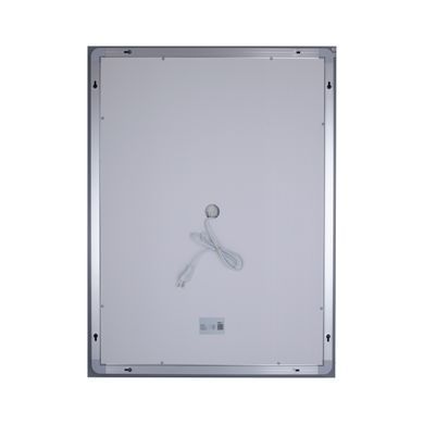 фото Зеркало Lidz Kubis 600х800 с LED-подсветкой Touch, с антизапотеванием, с диммером, рег. яркости Reverse LD78LF9048060
