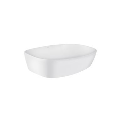 фото Раковина-чаша Qtap Cardinal 600х380х140 White с донным клапаном QT04117060TW