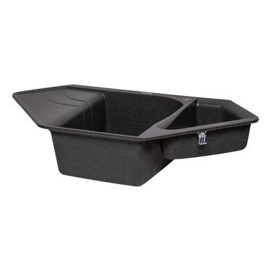 фотографія Кухонна мийка з додатковою чашею Lidz 1000x500/225 GRF-13 (LIDZGRF131000500225)
