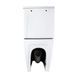 Унітаз-компакт Mixxus BEVEL-0404-T3 660х360х800mm, система змиву TORNADO 3.0 (MI6726)