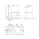 Унитаз-компакт Qtap Robin Ultra Quiet безободковый с сиденьем Soft-close QT13222128AUQ1W