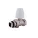 Кран радиаторный Thermo Alliance Base 1/2" ВН с антипротечкой прямой SD226W15