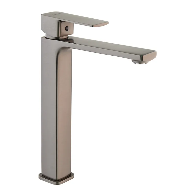 фото Змішувач для умивальника Haiba Kubus 001 High Graphite (HB4002)