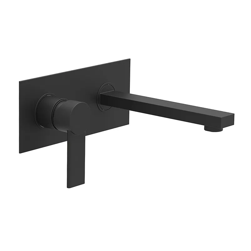 фото Змішувач для умивальника Mixxus Premium Benedict 001 прихованого монтажу (Black) (MI5965)