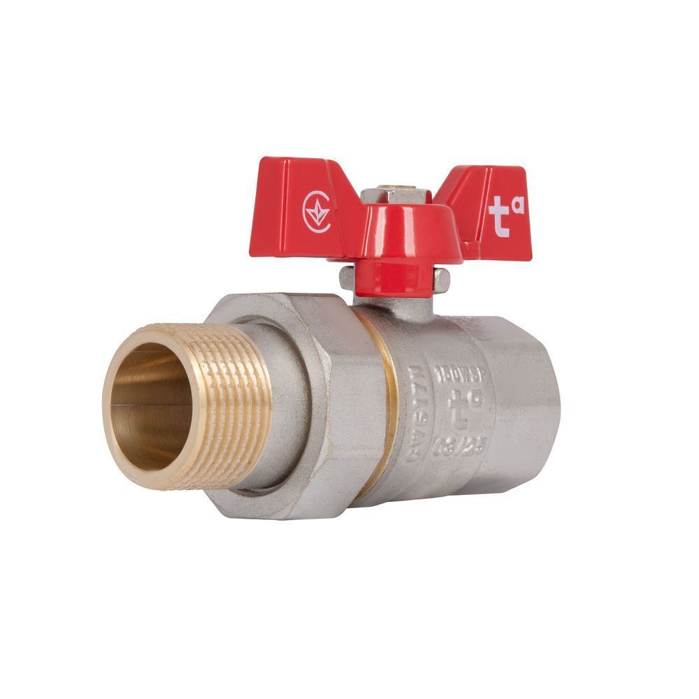 фотографія Кран кульовий "Американка" Thermo Alliance Standart 1" ВЗ прямий SD220NW25PN40
