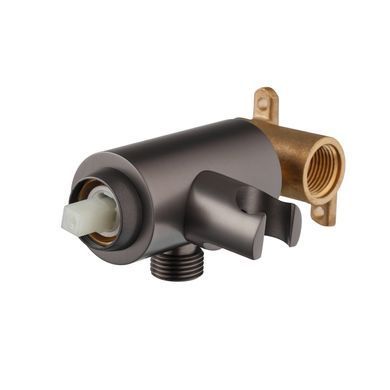 фото Змішувач для гігієнічного душу HAIBA ALEX 002 (INNER) GRAPHITE (Колір графіт) (HB9617)
