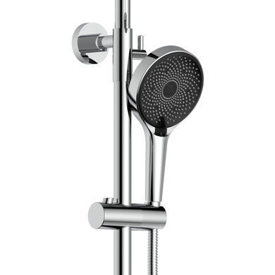 фото Душевая система универсальная Qtap Sloup на два потребителя QT57103OC Chrome