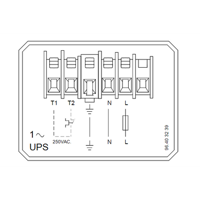 фотографія Циркуляційний насос Grundfos UPS 40-185 F 250 1x230V PN6/10 (96430299)