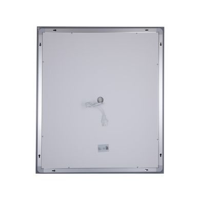 фото Зеркало Lidz Kubis 700х800 с LED-подсветкой Touch, с антизапотеванием, с диммером, рег. яркости Reverse LD78LF9048070