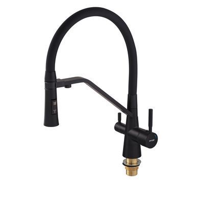 фото Змішувач для кухні Mixxus Premium Magnet 021 BLACK REFL.BLACK (MI6974)