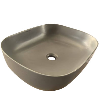фото Раковина накладна Mixxus Premium DIVERSE-0115 GRAY 490x395x135mm (MP6650)
