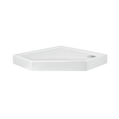 фото Набор Qtap душевая кабина Leo CRM10995-AC6 Clear 2020x900x900 мм + поддон Diamond 309912 90x90x12 см с сифоном