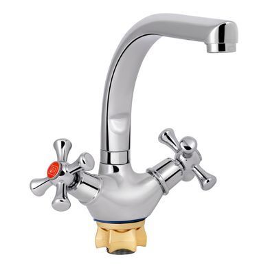 фото Смеситель для кухни Lidz Lamb 276F двухвентильный LDLAM276FCRM22019 Chrome