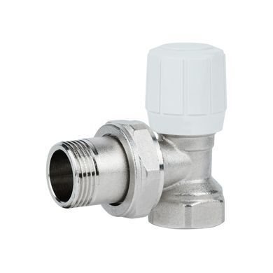 фотографія Кран радіаторний Icma 3/4" з антипротіканням кутовий №951