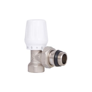 фото Кран радиаторный Thermo Alliance Base 1/2" ВН с антипротечкой угловой SD228W15