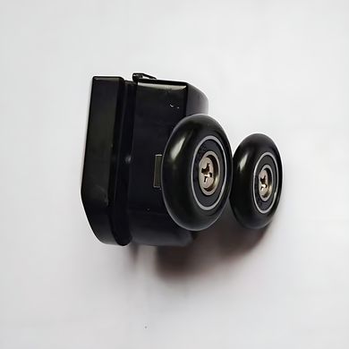 фото Ролики для душових кабін подвійні колеса MIXXUS PREMIUM ROLLERS SCP05-1 BLACK верхні (25mm для DIVERSE SC03) (MI8168)