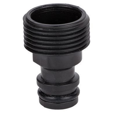 фото Адаптер для конектора 1/2" із зовнішнім різьбленням 3/4" (ABS) GRAD (5016365)