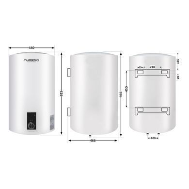 фотографія Водонагрівач електричний Thermo Alliance 100 л вертикальний, сухий ТЕН 2,0 кВт D100V20J3(D)K