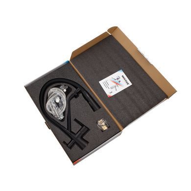 фото Змішувач для кухні Mixxus Premium Magnet 021 BLACK REFL.BLACK (MI6974)