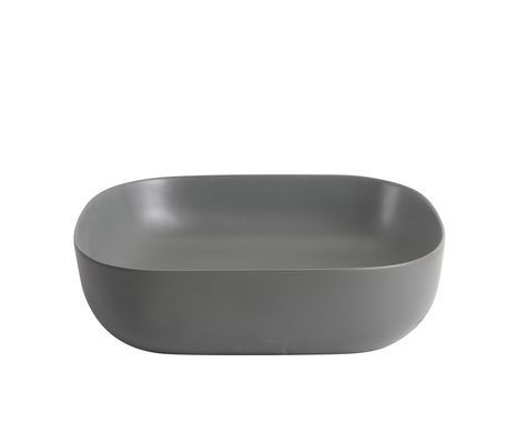 фото Раковина накладна Mixxus Premium DIVERSE-0115 GRAY 490x395x135mm (MP6650)