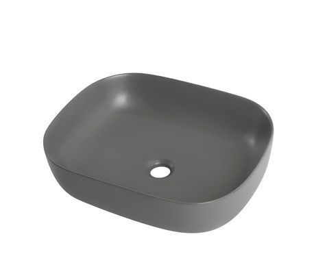 фото Раковина накладна Mixxus Premium DIVERSE-0115 GRAY 490x395x135mm (MP6650)