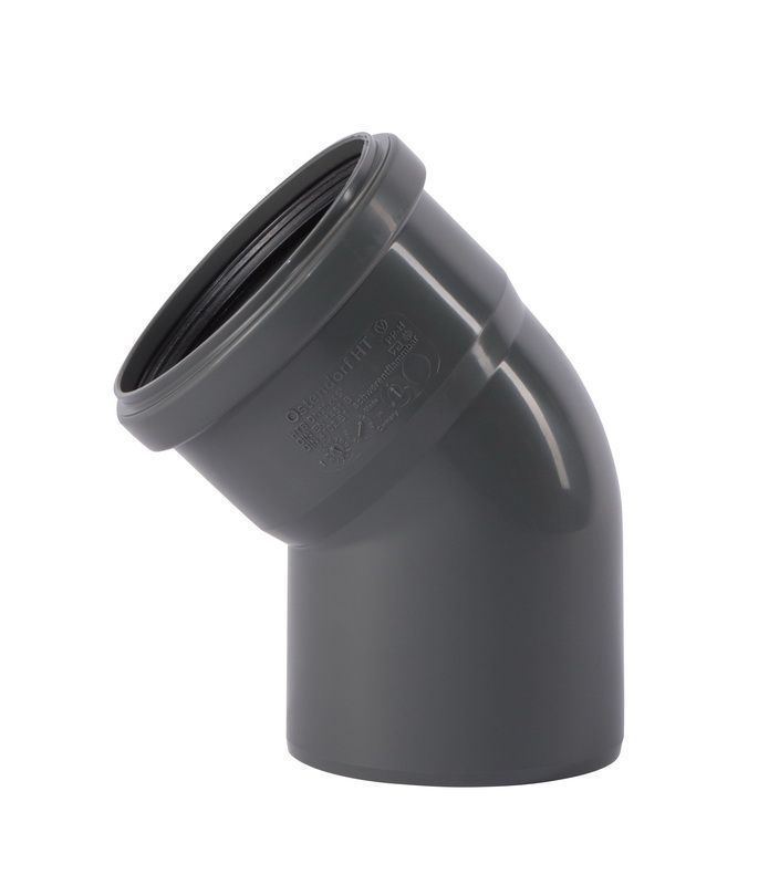 фотографія copy_Відведення каналізаційне Dn 90 45&deg; Ostendorf HT-Safe