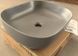 Раковина накладна Mixxus Premium DIVERSE-0115 GRAY 490x395x135mm (MP6650)