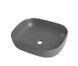 Раковина накладна Mixxus Premium DIVERSE-0115 GRAY 490x395x135mm (MP6650)
