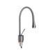 Змішувач для раковини Qtap Virgo з поворотним виливом QTVIR1066103K Gunmetal Black PVD