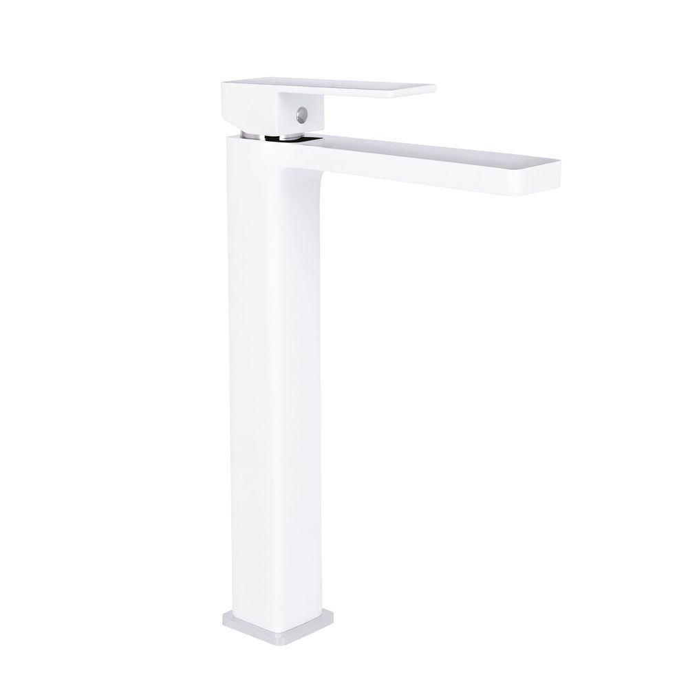 фото Смеситель для раковины Qtap Gemini высокий QTGEM269CRW45679 Chrome/White