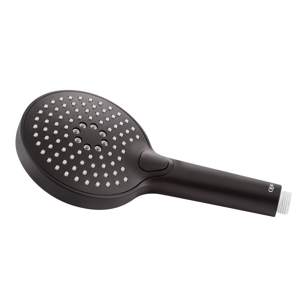 фото Лейка для ручного душа Qtap Rucni 120 мм округлая QTRUCA120O3KBB Black Matt