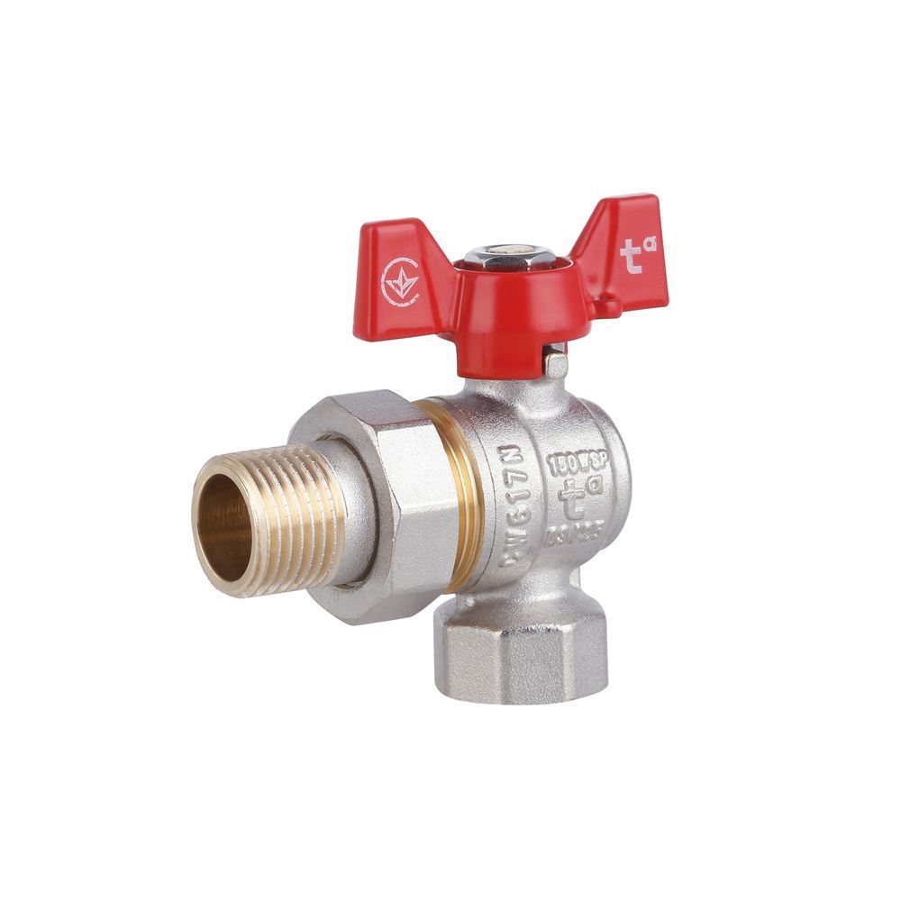 фотографія Кран кульовий "Американка" Thermo Alliance Standart 1/2" ВЗ кутовий SD222NW15PN40