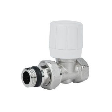 фотографія Кран радіаторний Icma 1/2" 28х1,5 з антипротіканням прямий №975