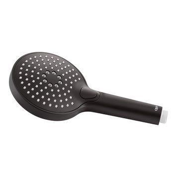 фотографія Лейка для ручного душа Qtap Rucni 120 мм округлая QTRUCA120O3KBB Black Matt