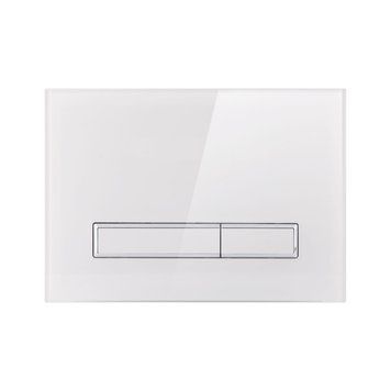фото Панель смыва для унитаза Qtap Nest QT0111V1105GW