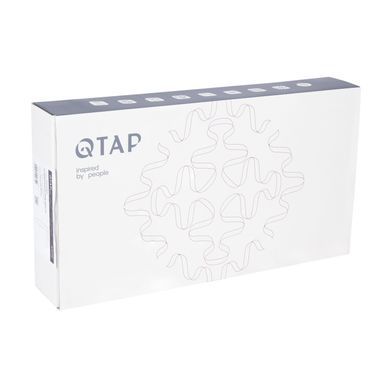 фото Смеситель для раковины Qtap Gemini высокий QTGEM269CRW45679 Chrome/White