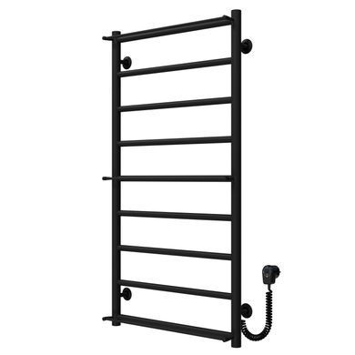 фото Рушникосушарка електрична Ladder П9 500х1000 Deffi нержавіюча сталь (Чорний, JD03, Праве підключення)