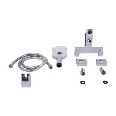 фотографія Змішувач для ванни Qtap Gemini (з душовим гарнітуром) QTGEM259CRM45681 Chrome