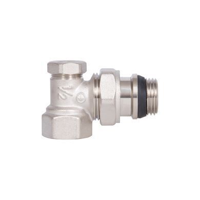фотографія Кран радіаторний Thermo Alliance Base 1/2" ВЗ з антипротіканням кутовий SD229W15