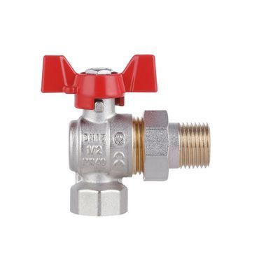 фото Кран шаровой "Американка" Thermo Alliance Standart 1/2" ВН угловой SD222NW15PN40
