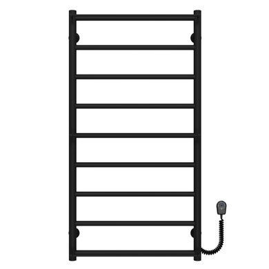фото Рушникосушарка електрична Ladder П9 500х1000 Deffi нержавіюча сталь (Чорний, JD03, Праве підключення)