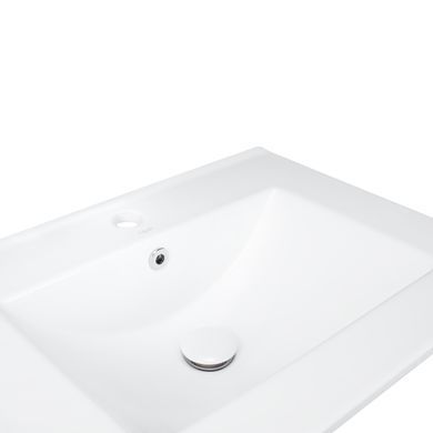 фото Раковина Qtap Albatross 600х470х180 White с донным клапаном QT01113060CW