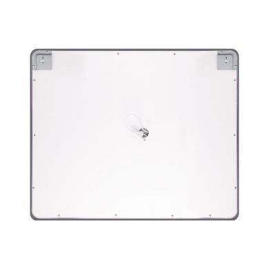 фотографія Дзеркало Qtap Mideya (DC-F910) 1000х800 з LED-підсвічуванням Touch, з антизапотіванням, з годинником, димером, рег. яскравості QT2078F910W