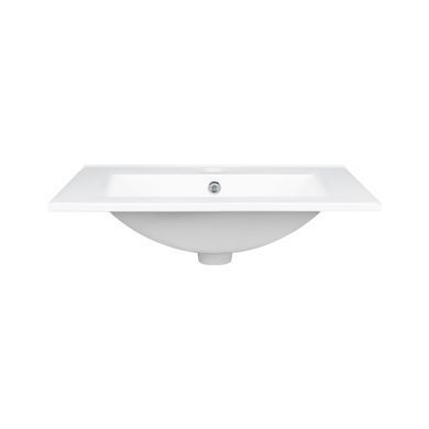 фото Раковина Qtap Albatross 600х470х180 White с донным клапаном QT01113060CW