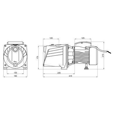 фото Насос самовсасывающий центробежный Thermo Alliance D-JNWm-10M 0,75 кВт