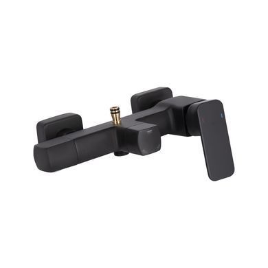 фото Душевая система для кабины Qtap Capricorn на три потребителя (с изливом) 53103KNB Black Matt