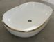 Раковина накладна Mixxus Premium ELLIPSE-0105 EDGE GOLD 600х400х150mm (MP6564)