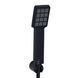 Змішувач для ванни Lidz Wawel 006 (з душовим гарнітуром) (k35) LDWAW006BLA45393 Black