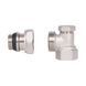 Кран радіаторний Thermo Alliance Base 1/2" ВЗ з антипротіканням кутовий SD229W15