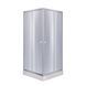 Душова кабіна Lidz Wawel SC90x90.SAT.LOW.GR, скло тон. 4 мм + Lidz Душовий піддон KAPIELKA ST90x90х14